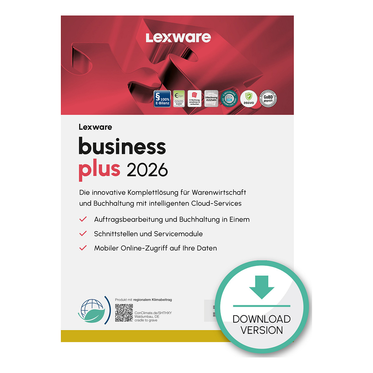 Lexware Business Plus 2026 - 1 Device, 1 Year - ESD-Download