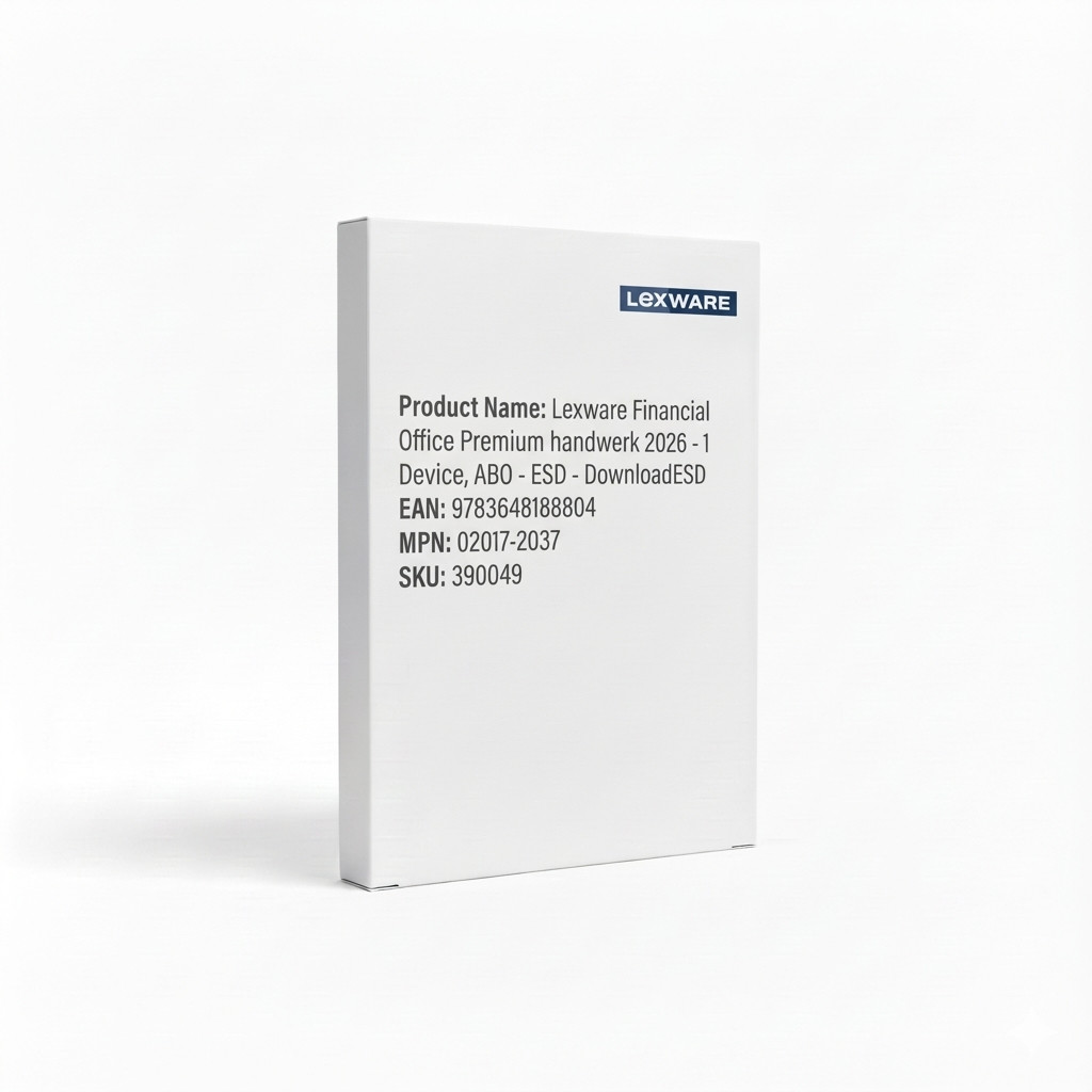 9783648188804 - Financial Office Premium handwerk 2026 - 1 Device ABO - ESD -DownloadESD