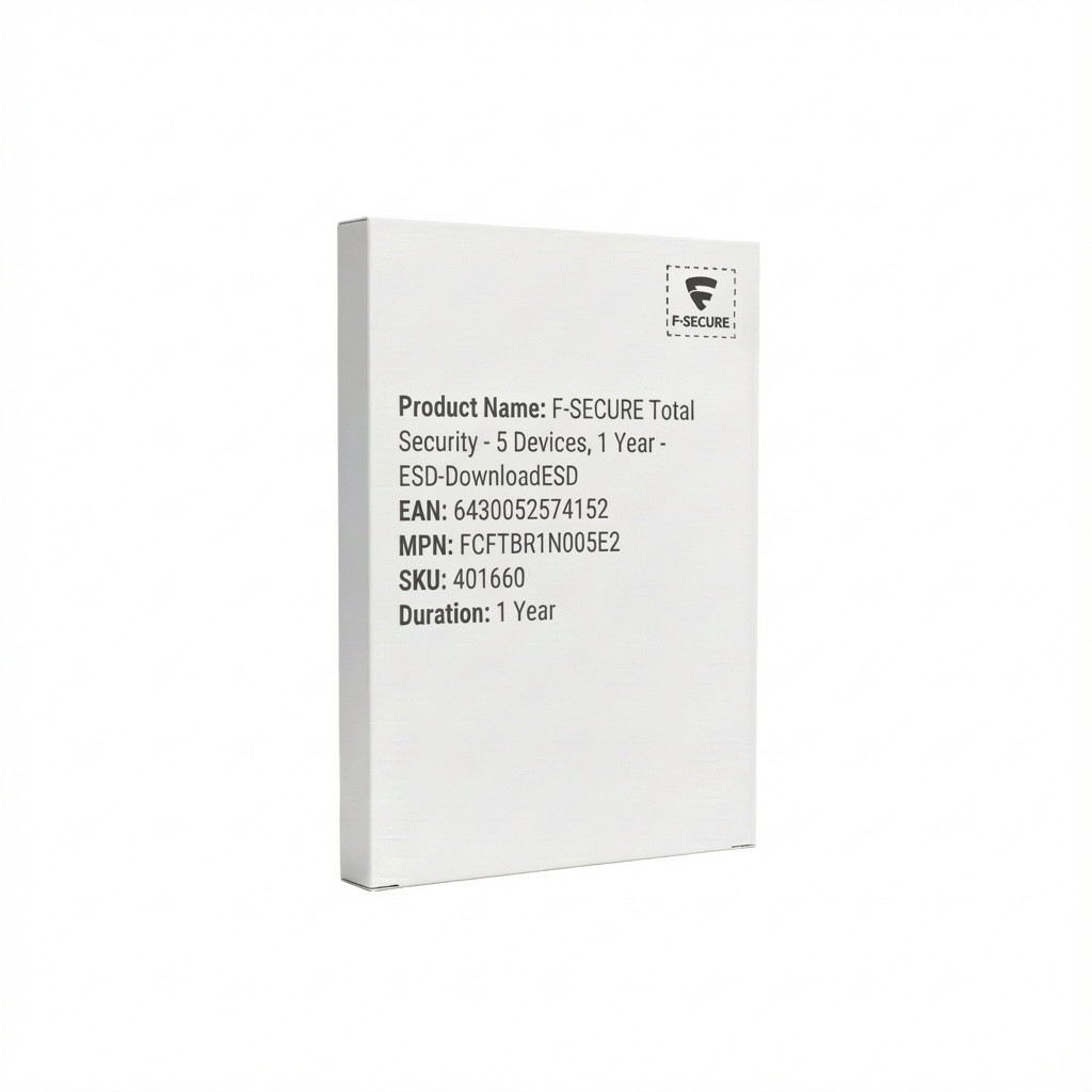 6430052574152 - Total Security & VPN | 5 Geräte | Download & Produktschlüssel