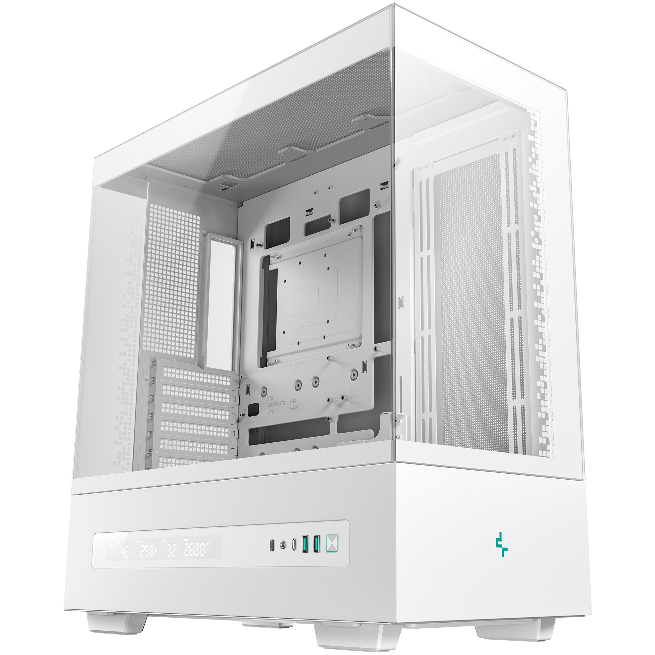 Midi DeepCool CH690 DIGITAL White - R-CH690-WHNNA0D-G-1