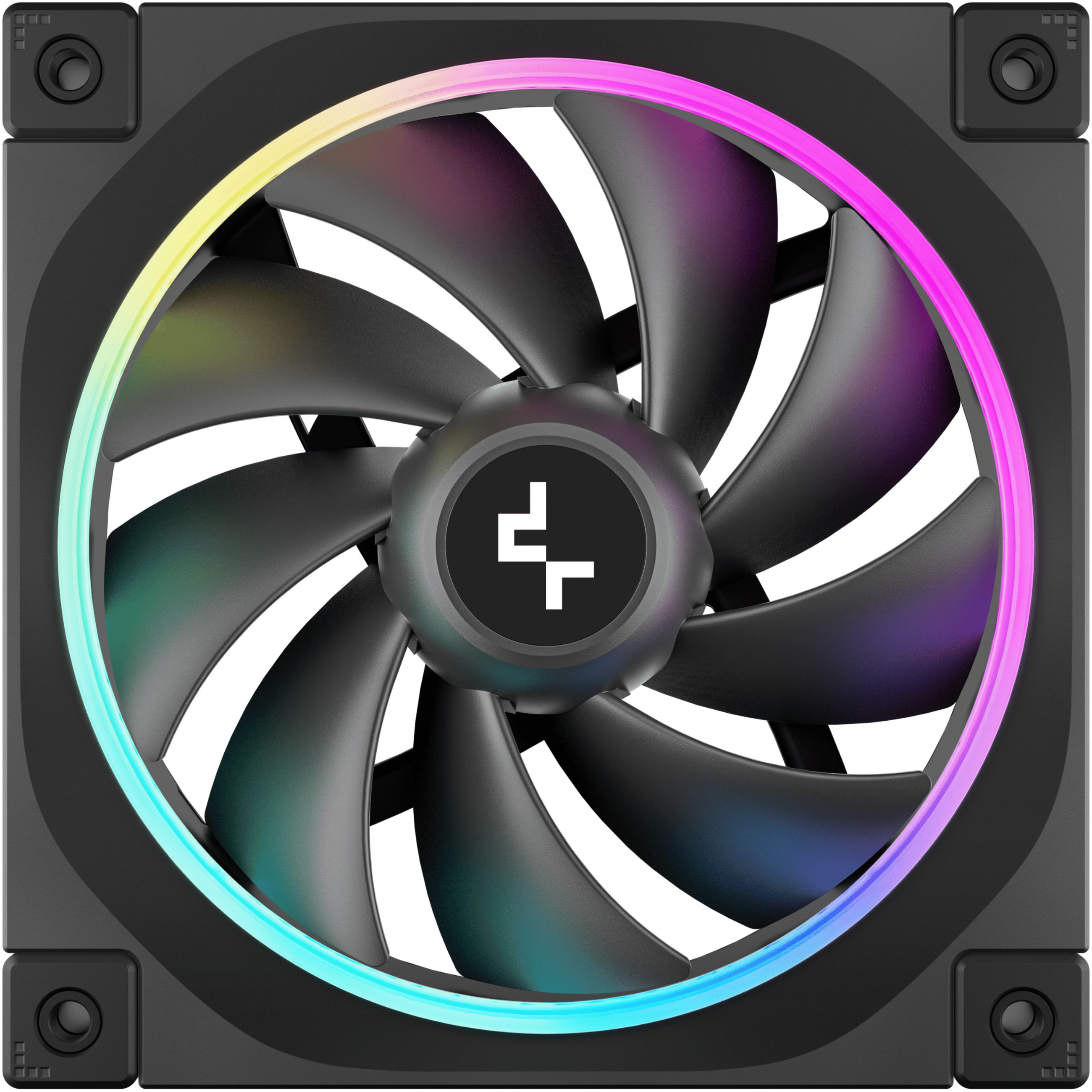120mm DeepCool FL12, Deepcool R-FL12-BKAPN1-G  (BILD3)