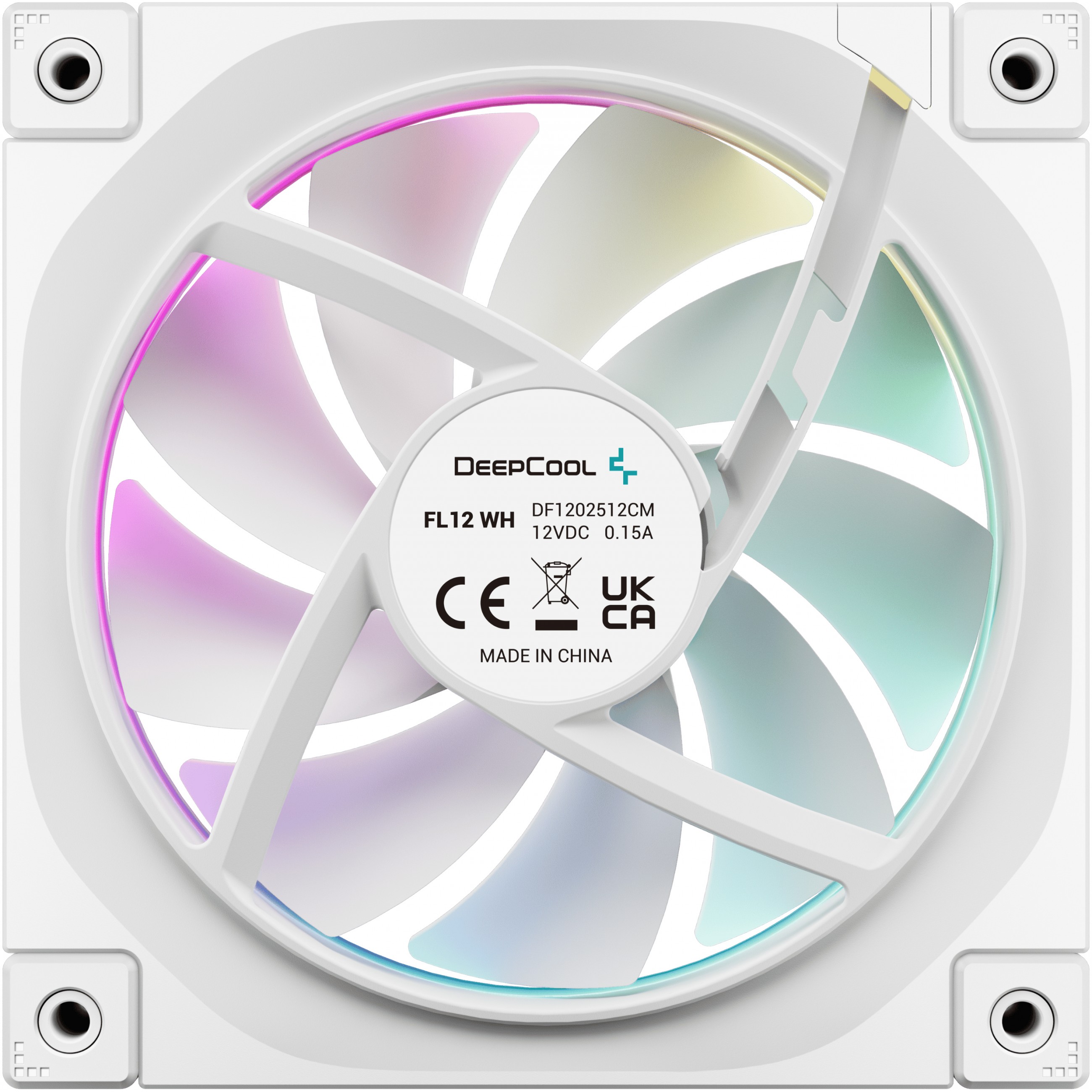 120mm DeepCool FL12 White Triple-Pack, Deepcool  (BILD6)
