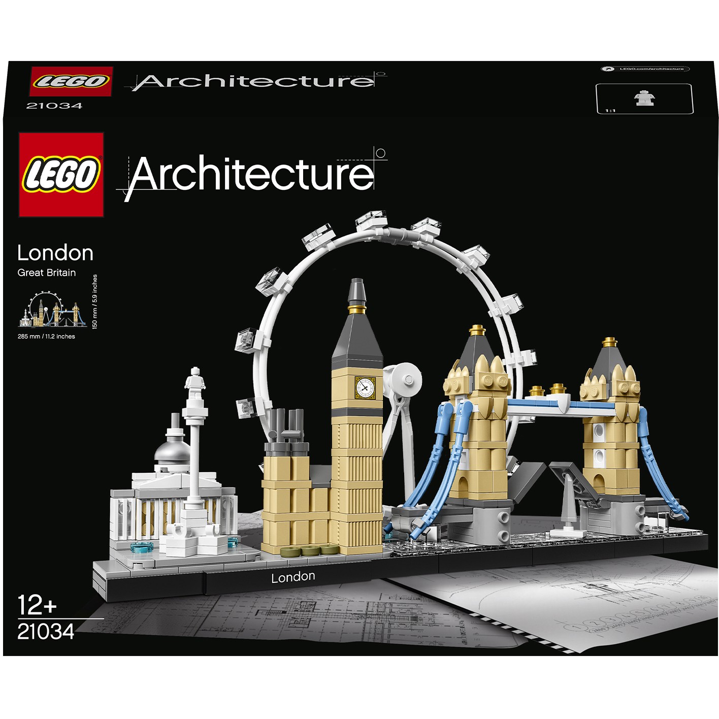 5702015865333 - Construction set Architecture 21034 London Multicolour (1 Unit)