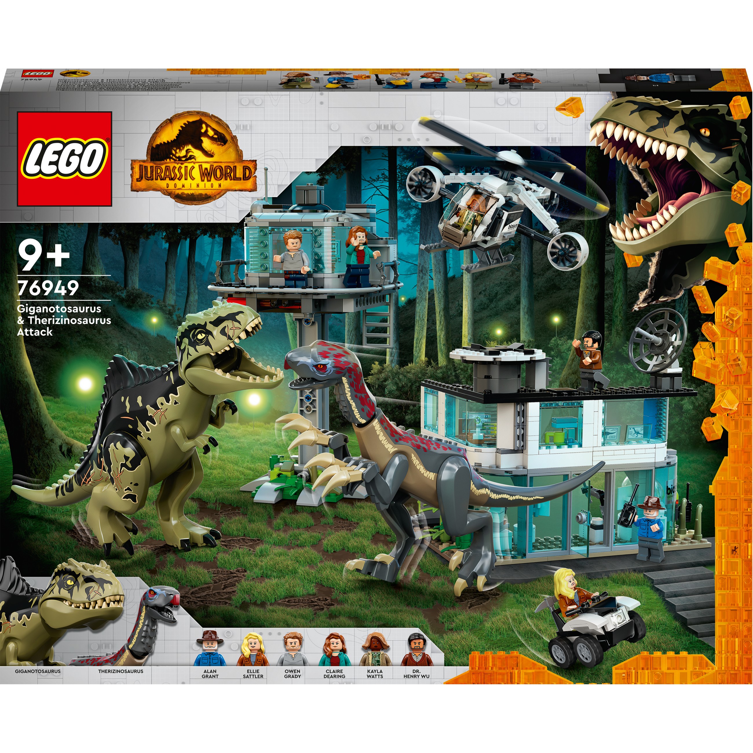 LEGO Jurassic World Giganotosaurus & Therizinosaurus Angriff LEGO Jurassic World Giganotosaurus & Therizinosaurus Angriff