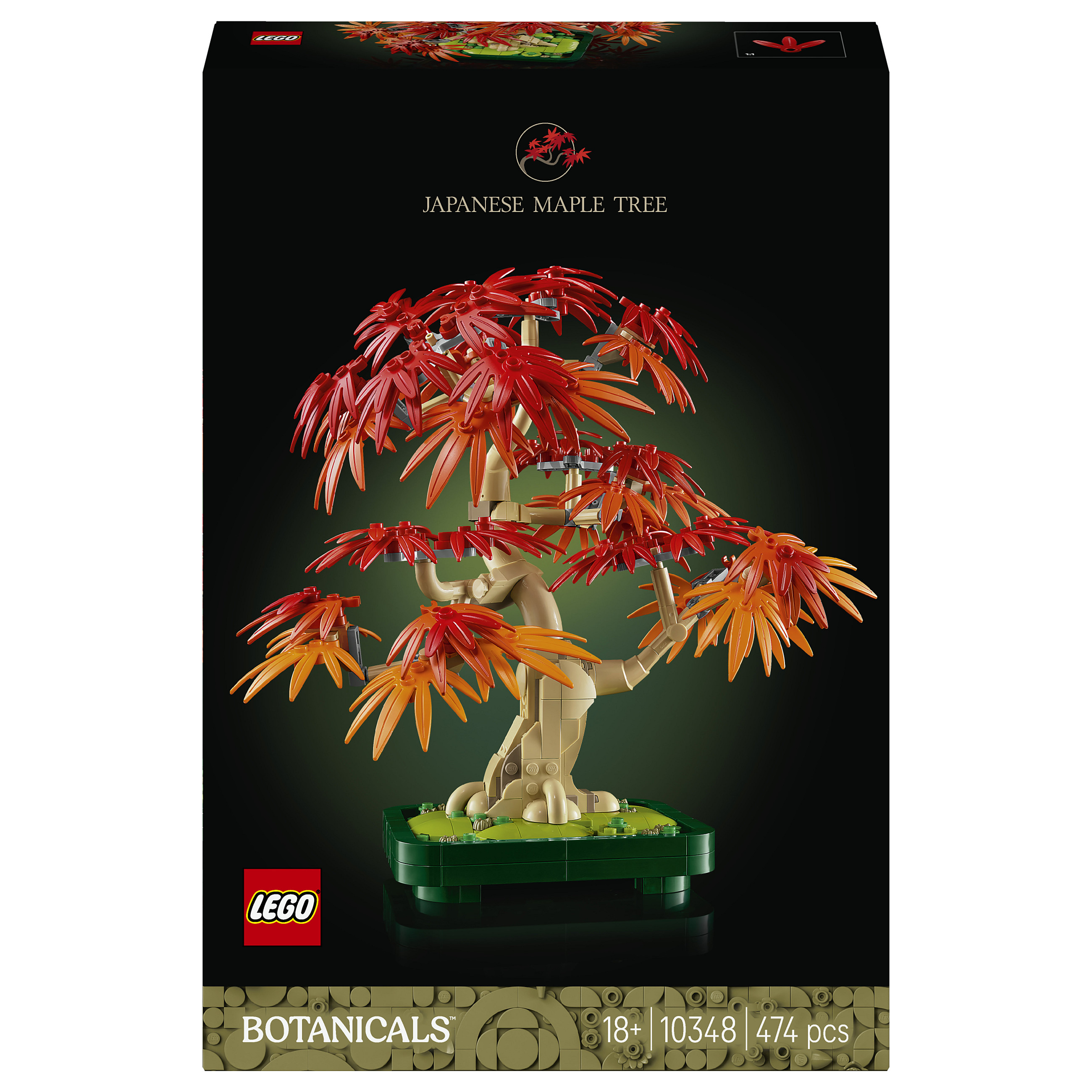 LEGO Botanicals Japanischer Roter Ahorn – Bonsai-Baum 10348 Spielwaren