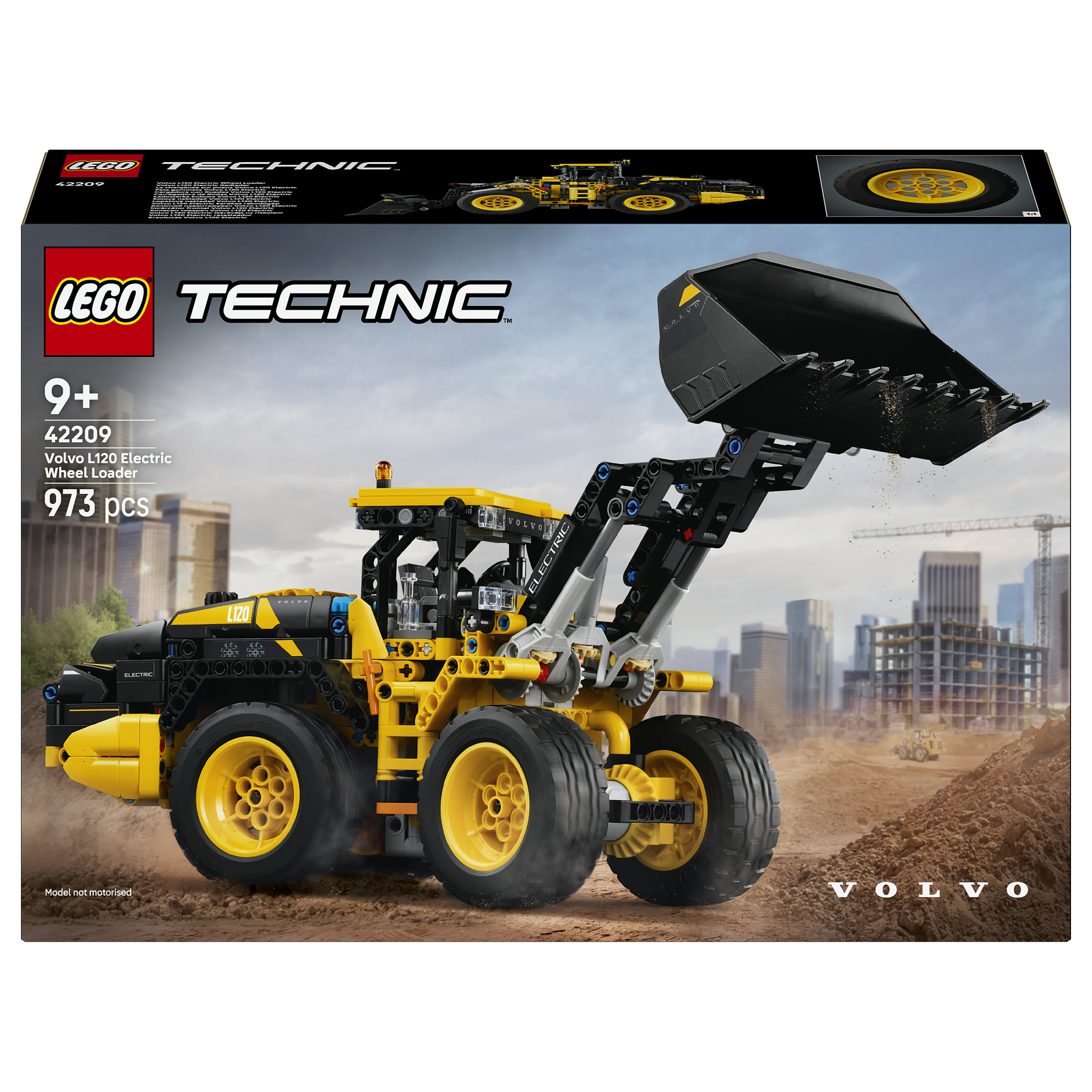 LEGO Technic Volvo L120 Electric Radlader 42209 Spielwaren