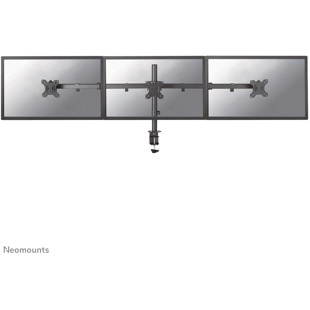 Neomounts FPMA-D550D3BLACK Tischhalterung für drei Flachbildschirme bis 27
