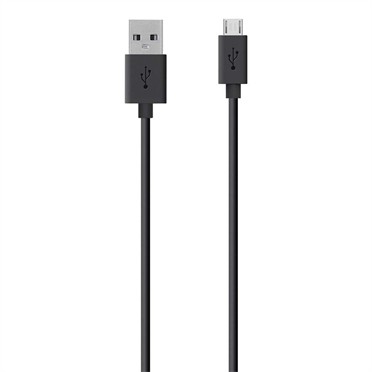 Belkin USB A - Micro-USB. 2m USB cable - F2CU012BT2M-BLK