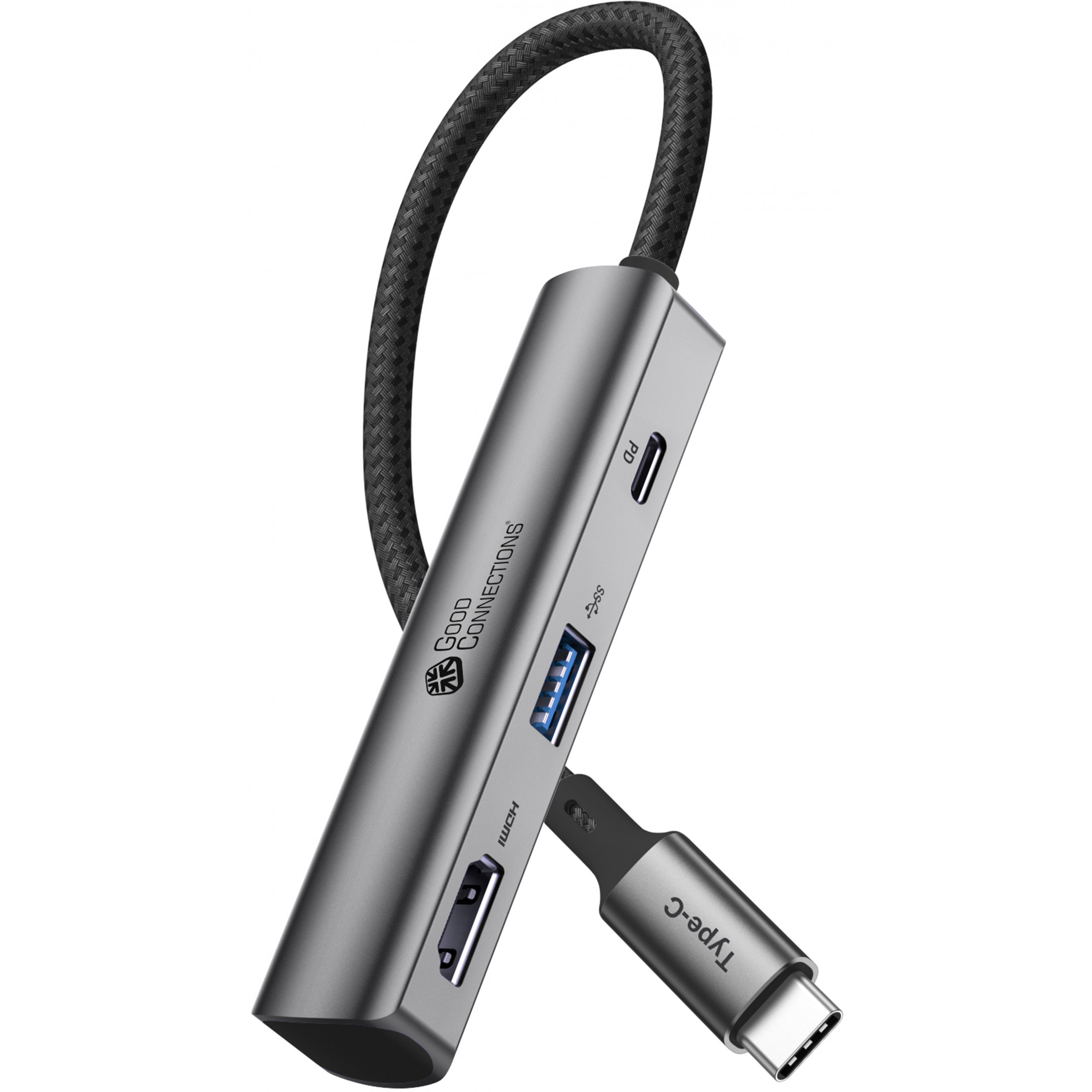 GoodConnections HUB-C002A, USB USB-Hubs /-Adapter USB-C  (BILD2)