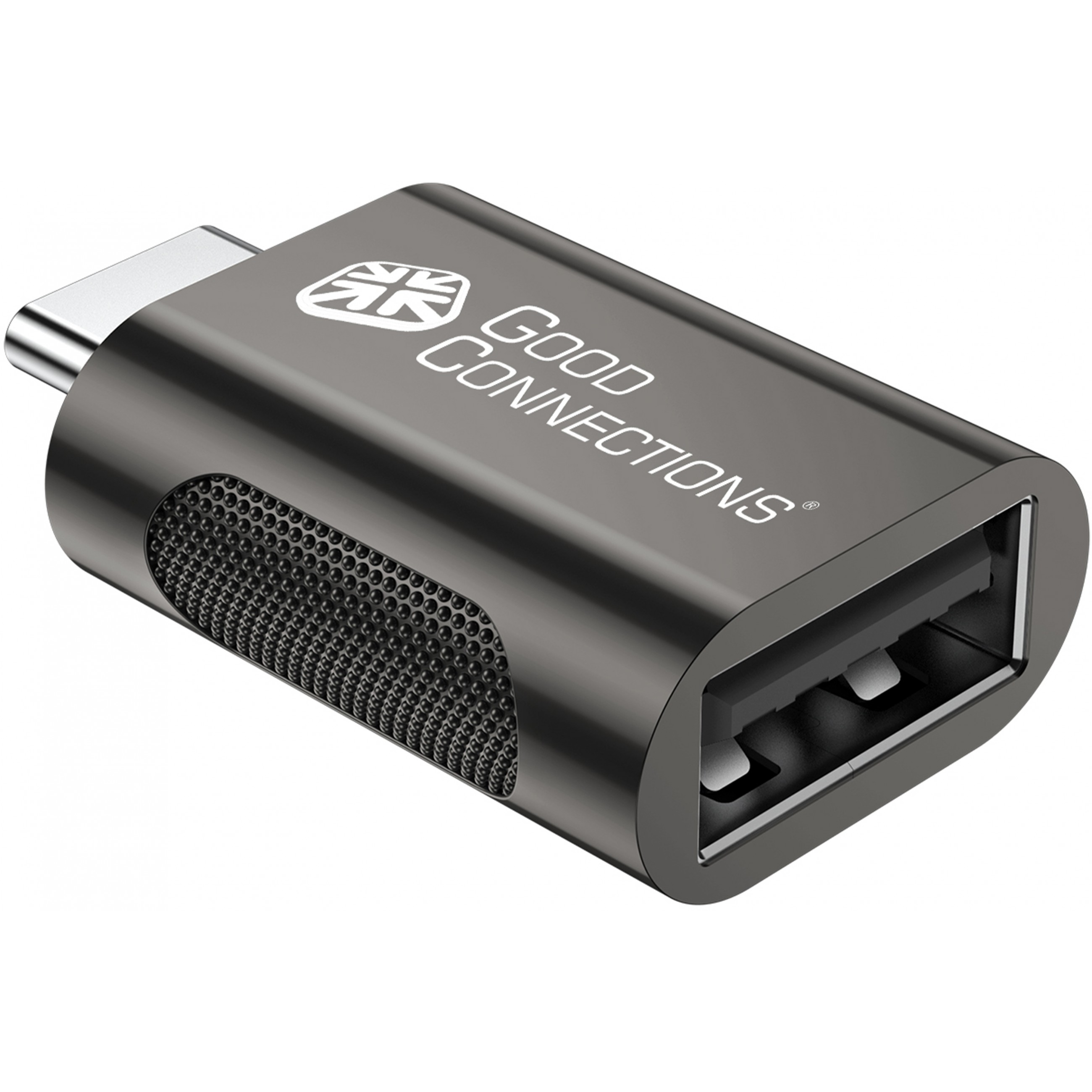GoodConnections USB-C > USB-A 3.0 (ST-BU) Adapter Anthrazit - USB-AD302