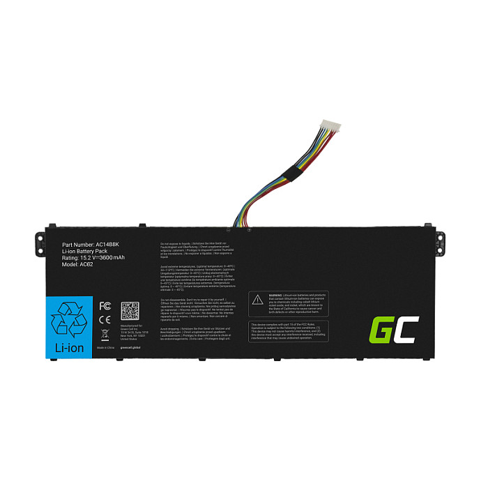 A Green Cell für Acer Aspire 5 A515 A517 E 15 ES1-512 V 13 Nitro 5 Swift 3 SF314-51 SF314-52
