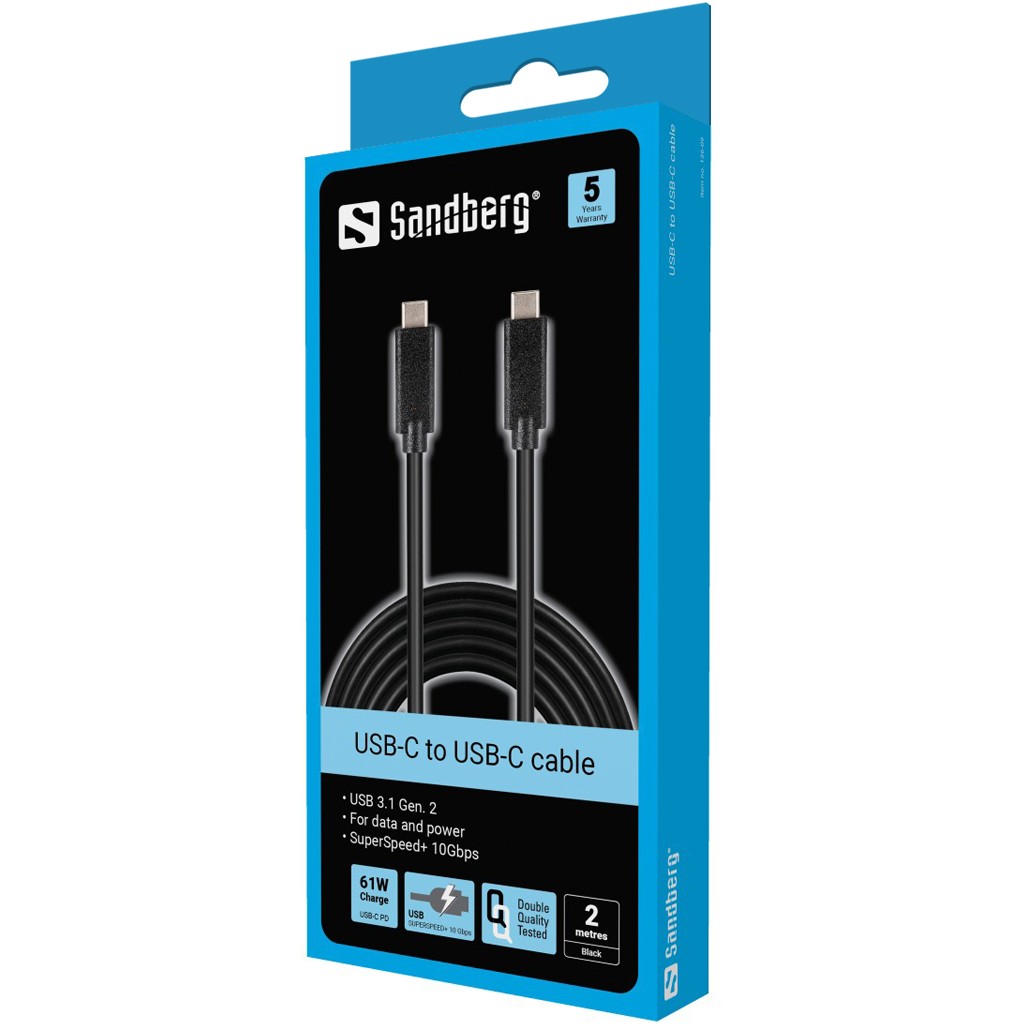 SANDBERG 136-09, USB USB C, Sandberg 136-09 USB cable 136-09 (BILD2)