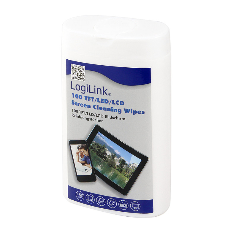 Z LogiLink TFT/LCD und Plasma Reinigungstücher Display Zubehör
