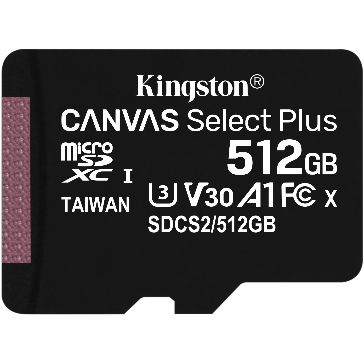 Kingston Technology Canvas Select Plus - SDCS2/512GBSP