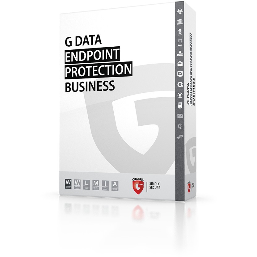 G DATA SOFTWARE LIZ G DATA EndpointProtection Business + MailSecurity + Backup 50-99U 2Y