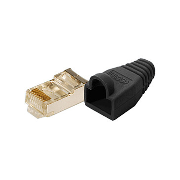 LogiLink Modularst.CAT5e schw 100e Netzwerkartikel