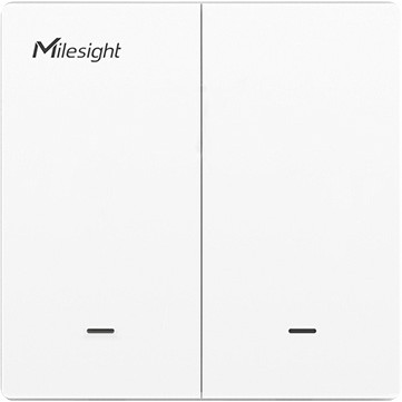 IoT Milesight Wall Switch LoRaWAN 3-wire 2 button - WS502-868M-3W-W11-EU