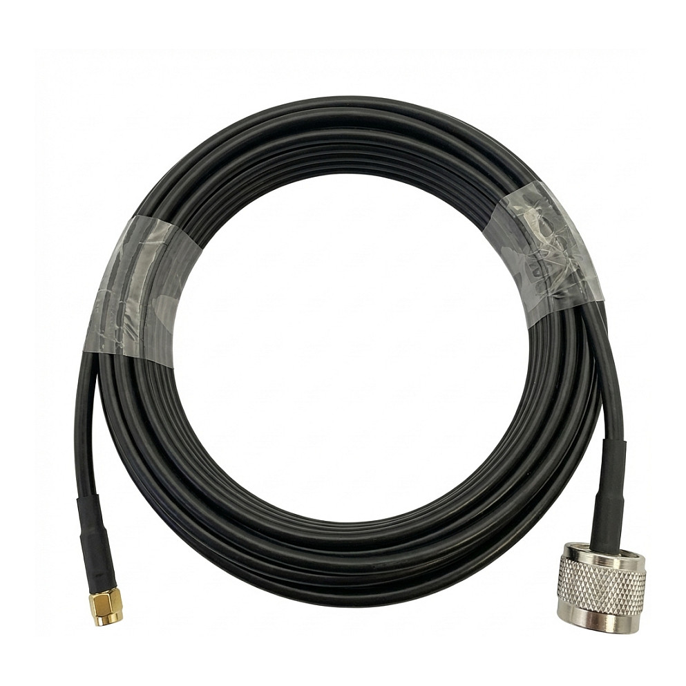 Poynting Antennas Accessoire Kabel A-CAB-47 5m HDF-195 Low Loss cable N-Type-Male zu SMA-Male