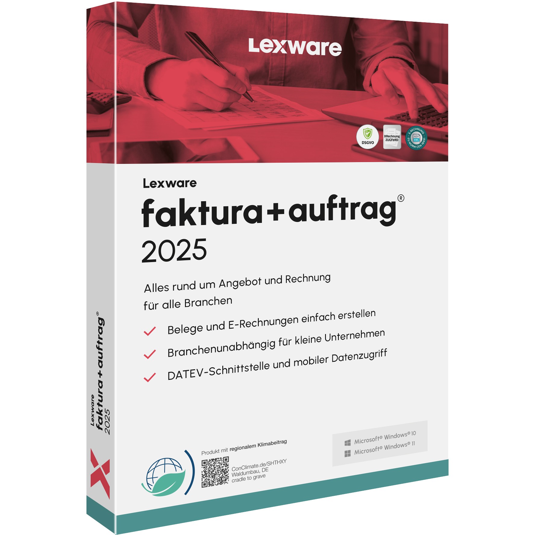 Lexware Faktura+Auftrag 2025 - 1 Device. ABO - ESD-DownloadESD - 08871-2044