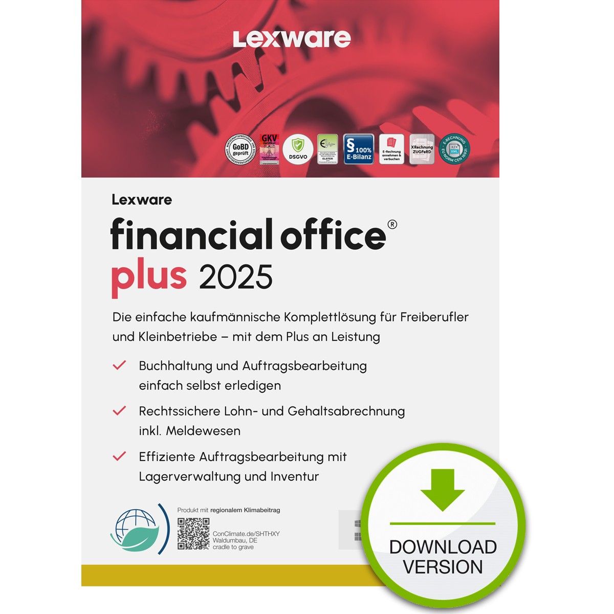 Lexware Financial Office Plus 2025 - 1 Device. 1 Year - - 08858-2046