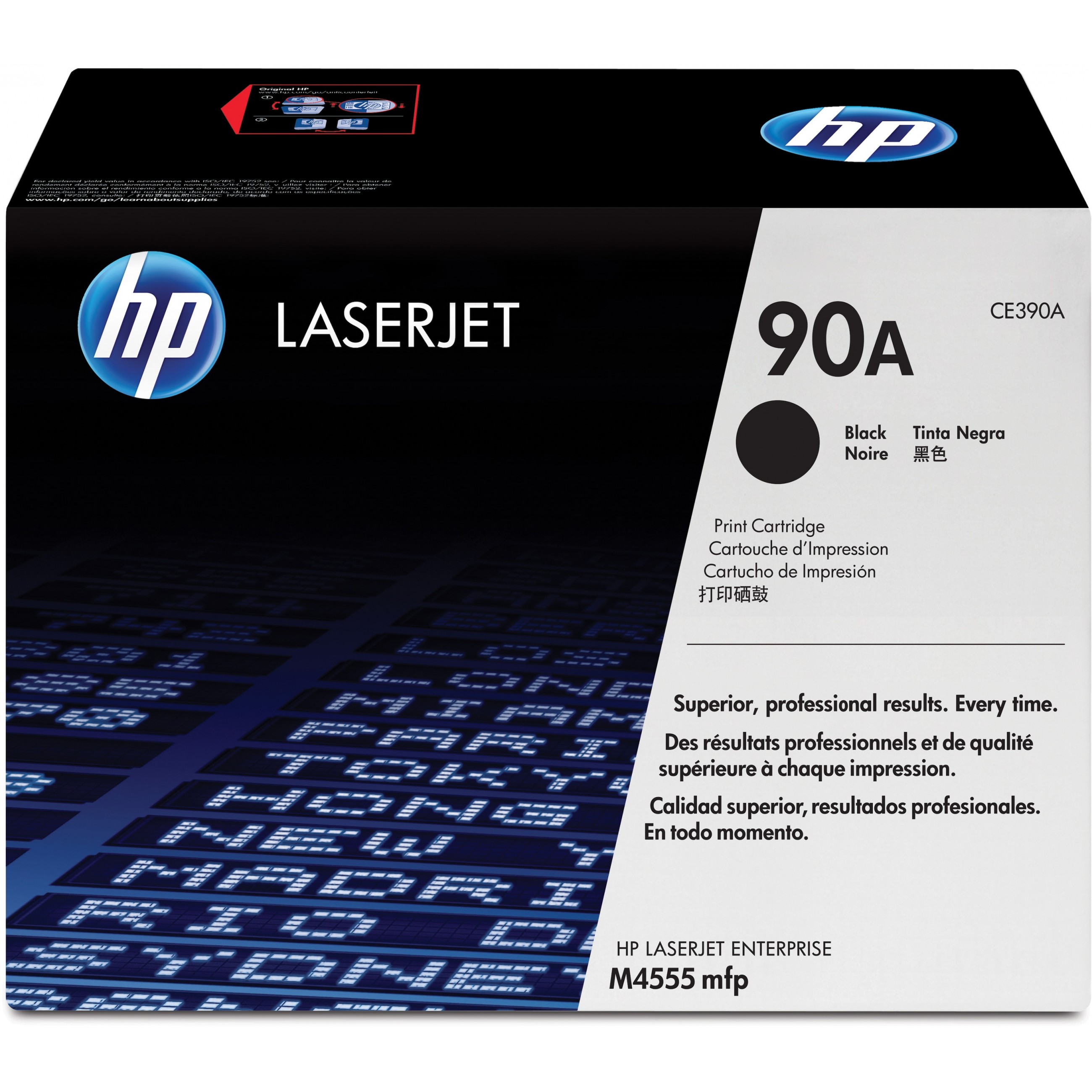 HP 90A Black Original LaserJet toner cartridge