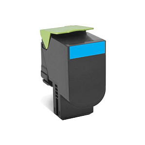 Lexmark Toner 80C2SCE Cyan bis zu 2.000 Seiten Toner
