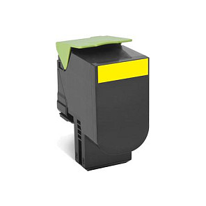 Lexmark Toner 80C2SYE Gelb bis zu 2.000 Seiten Toner