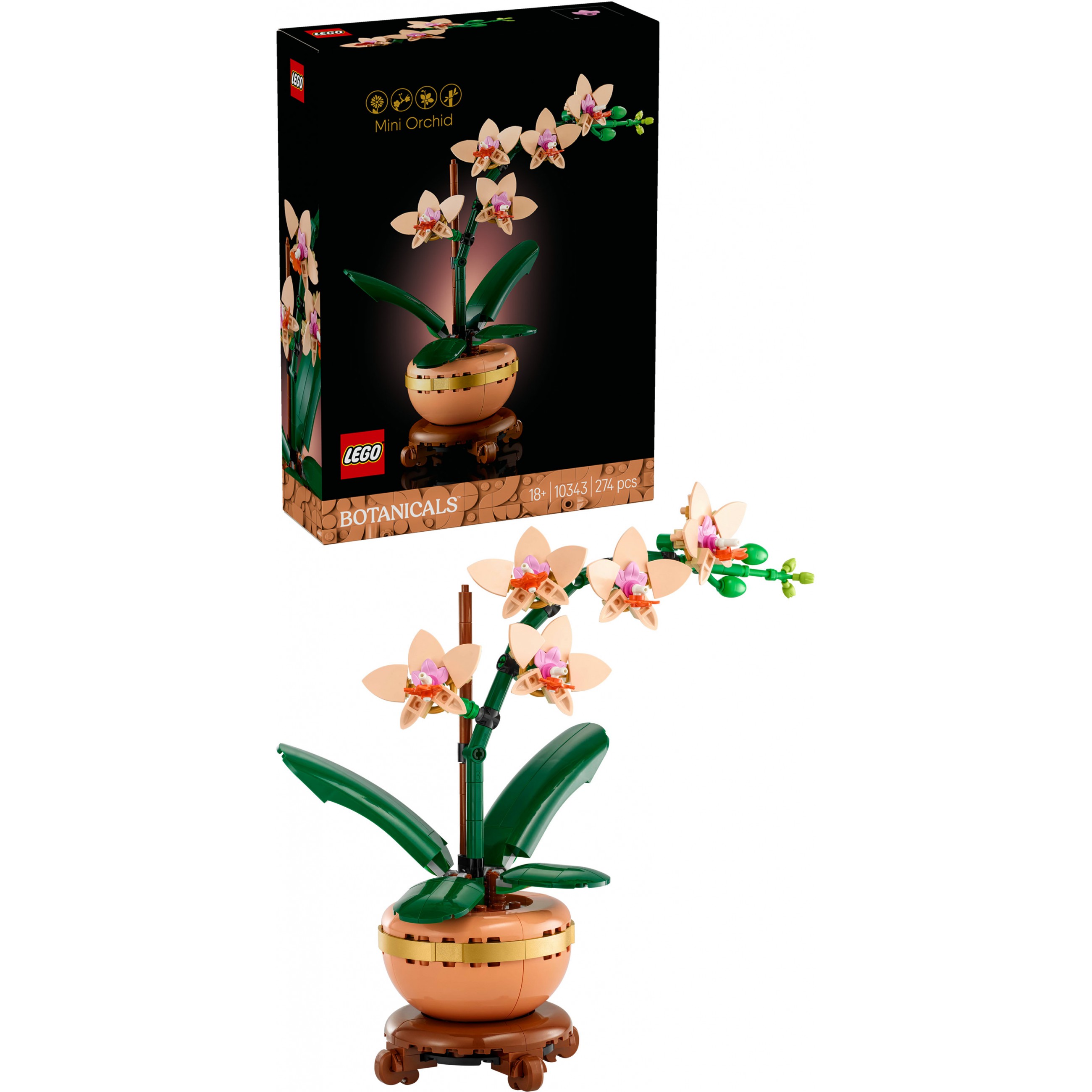 LEGO Botanicals Mini-Orchidee 10343, LEGO 10343 10343 (BILD3)