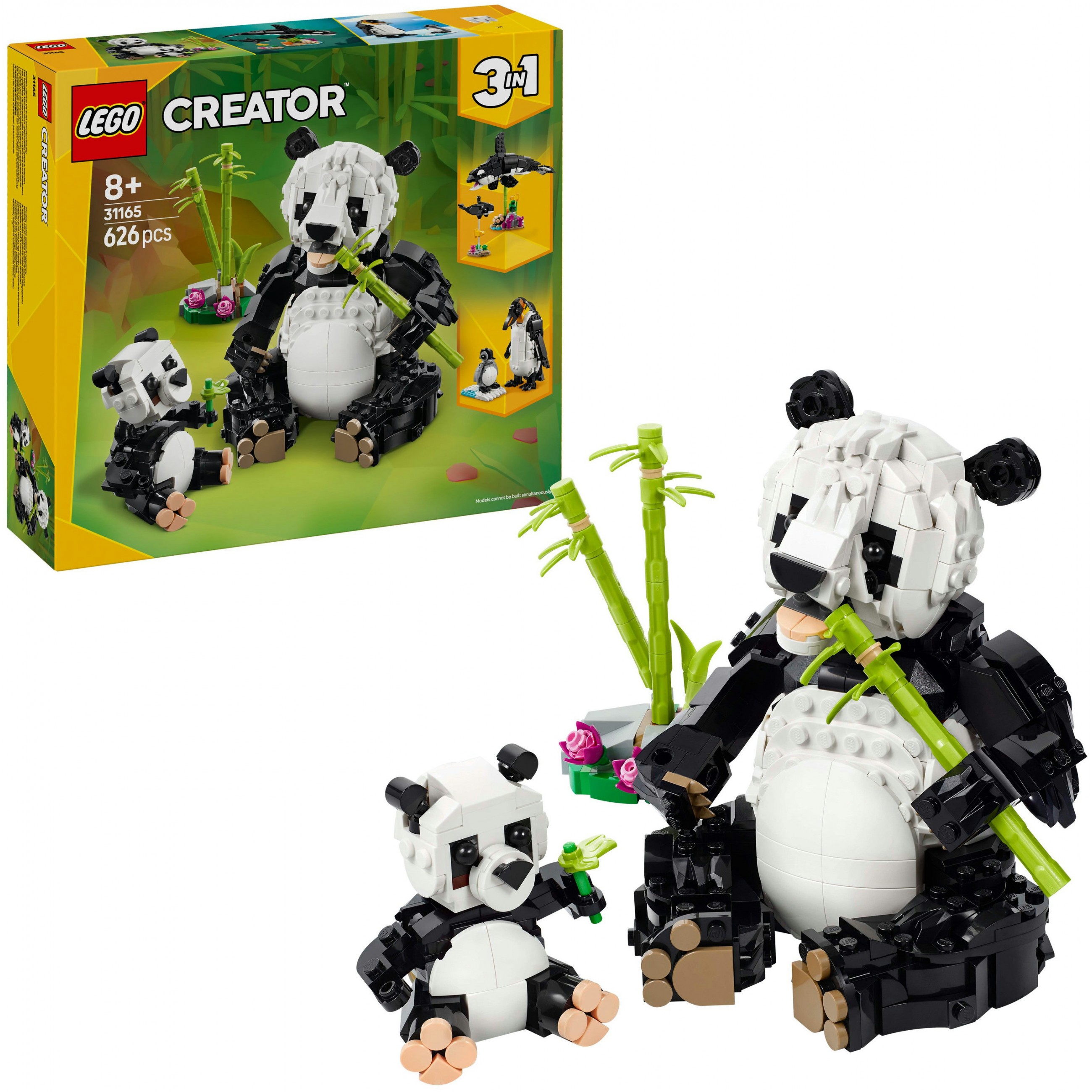 LEGO LEG ANIMAUX SAUVAGES FAMILLE PANDAS, LEGO 31165 31165 (BILD3)