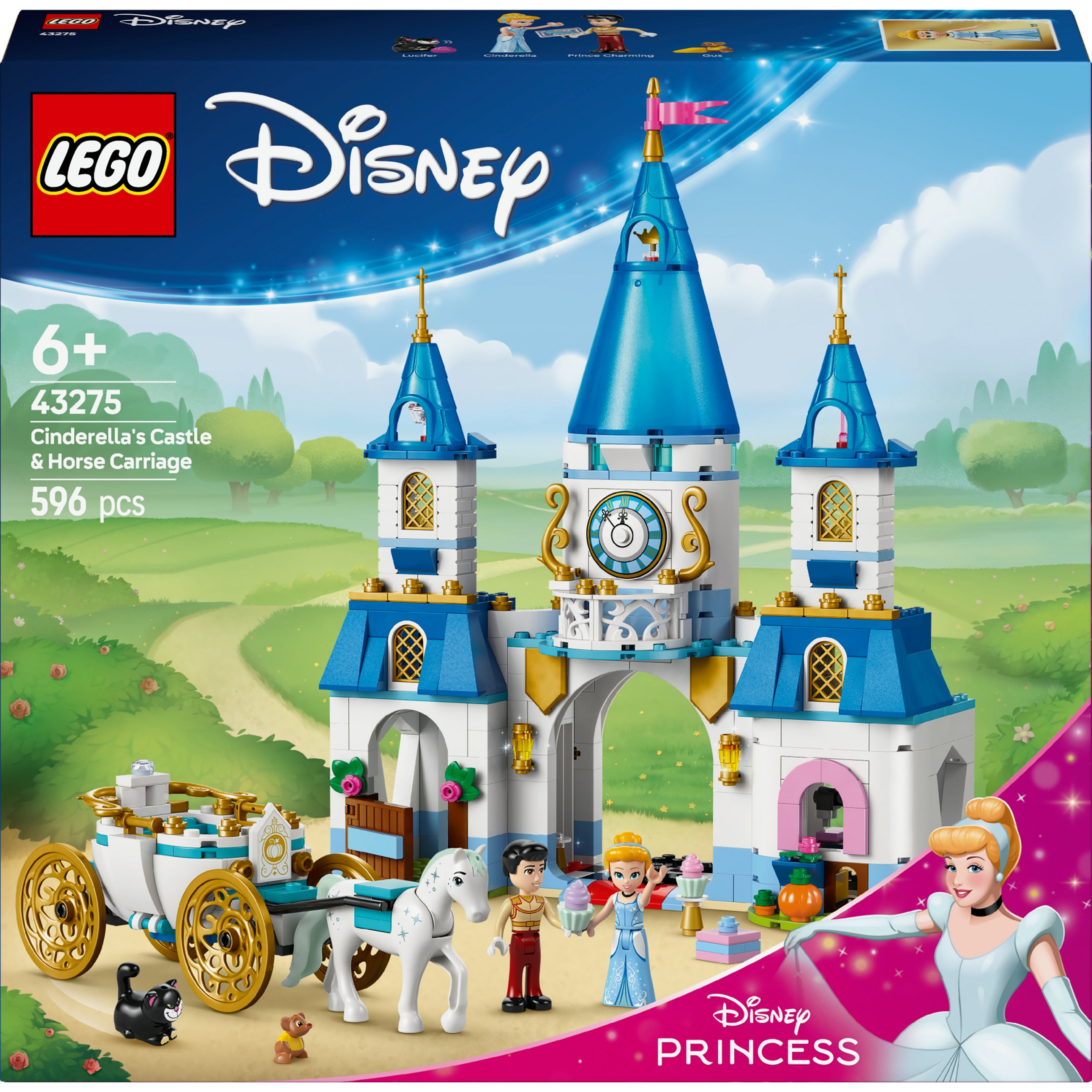 LEGO Cinderellas Schloss und Pferdekutsche - 43275