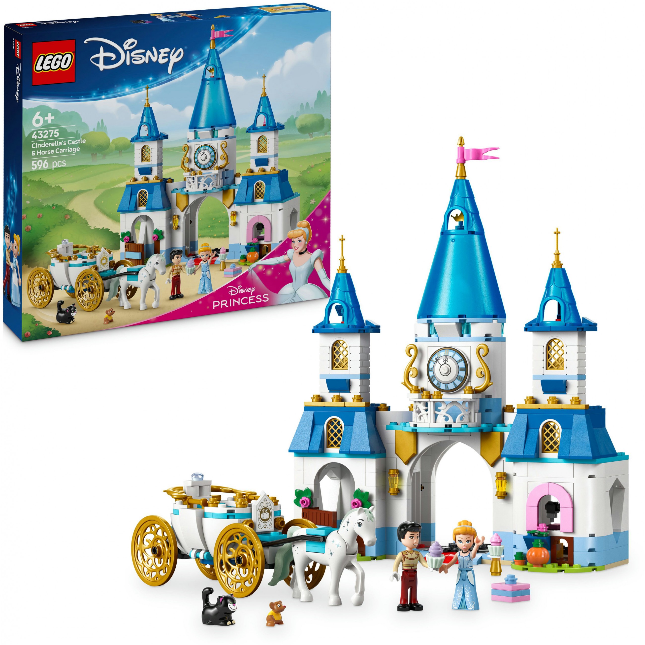 LEGO Cinderellas Schloss und Pferdekutsche, LEGO 43275 43275 (BILD3)