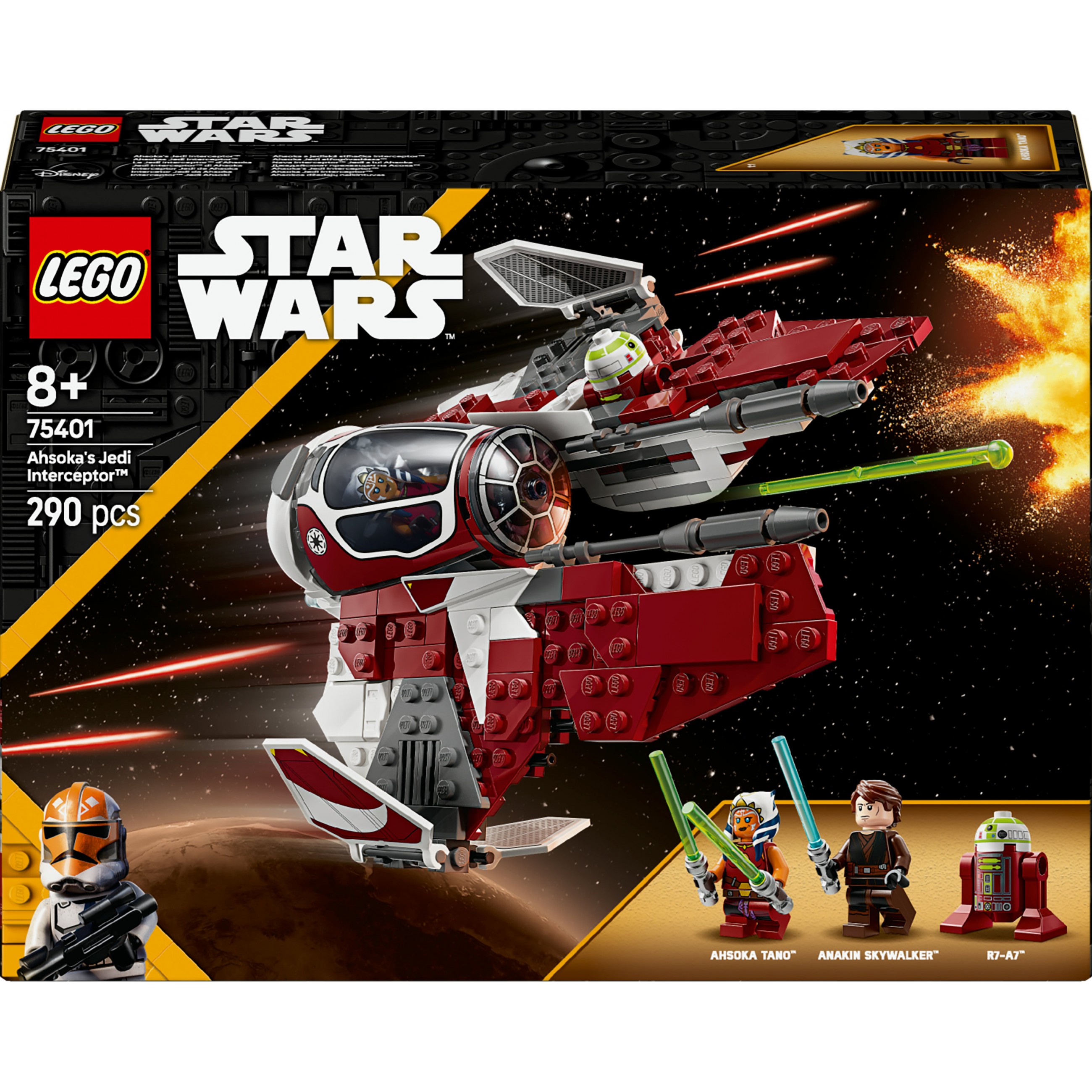 LEGO LEG LE JEDI INTERCEPTOR AHSOKA - 75401