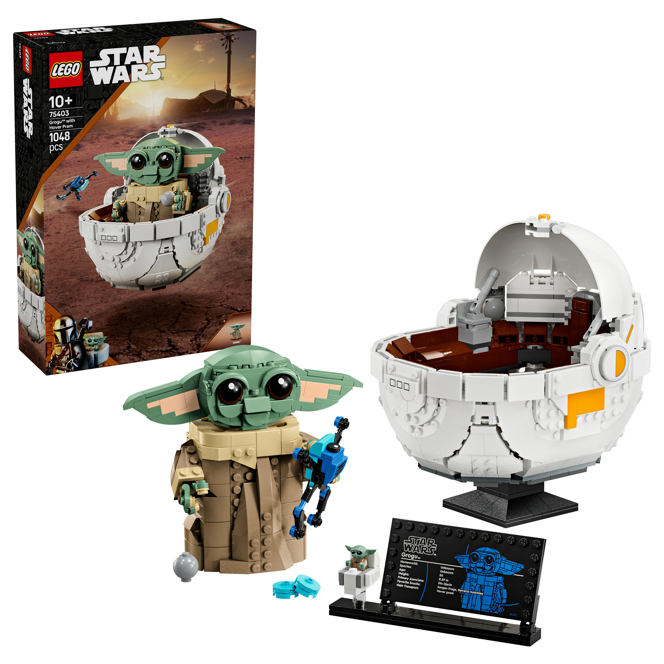 LEGO Star Wars Grogu with Hover Pram
