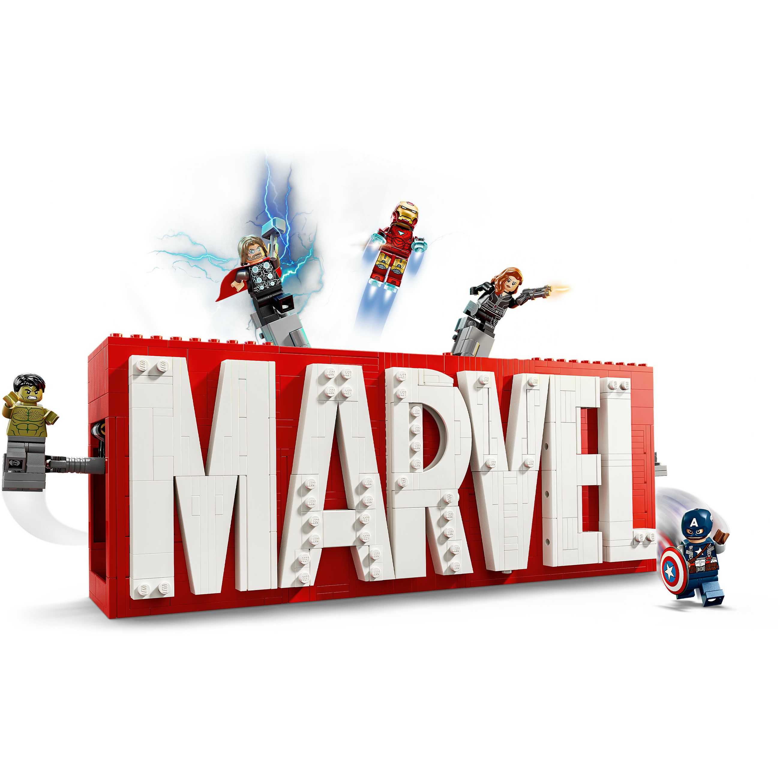 LEGO MARVEL Logo & Minifiguren, LEGO 76313 76313 (BILD5)