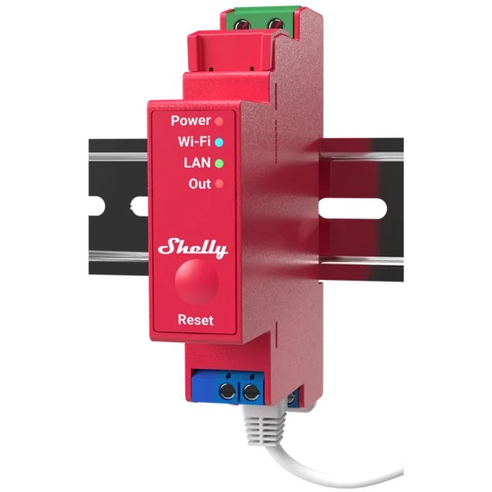 Shelly Pro 1PM electrical relay - Shelly_Pro_1PM