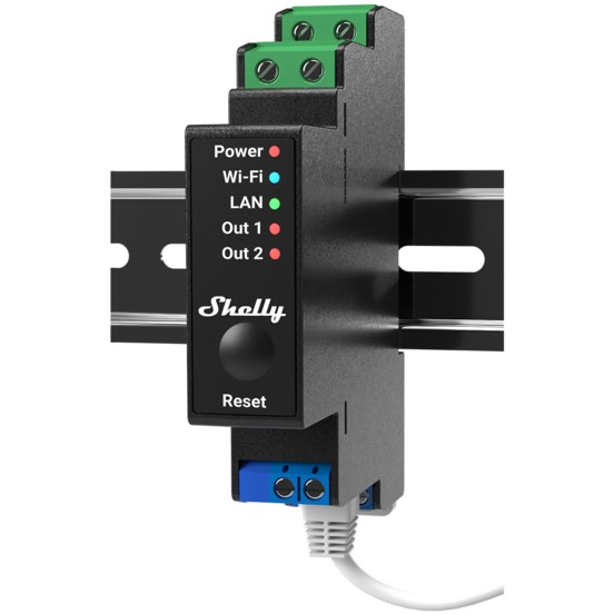 Shelly Pro 2PM electrical relay