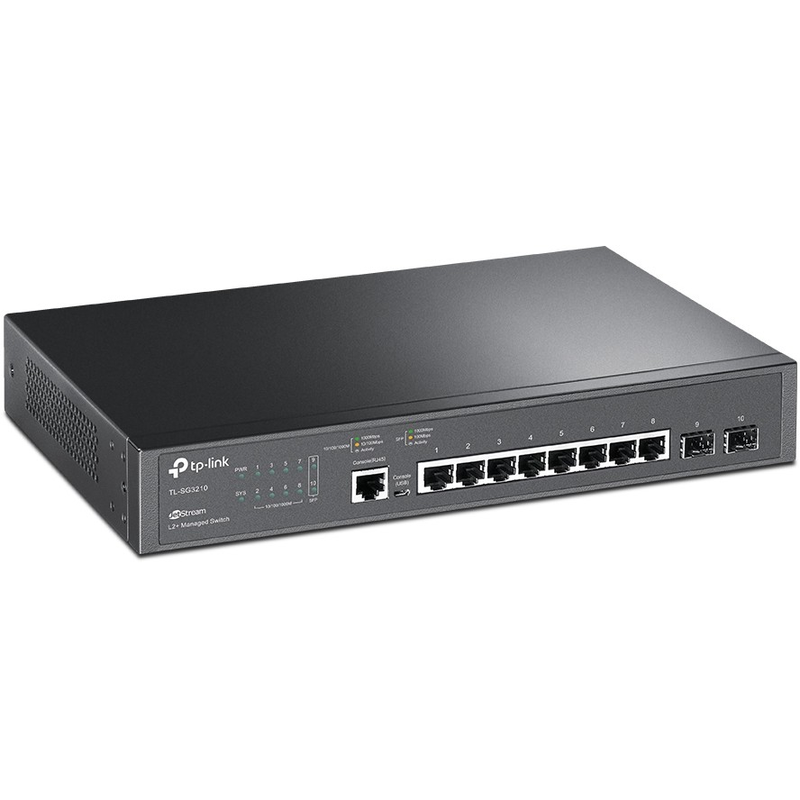 TP-Link SG3210, Switches, TP-Link JetStream TL-SG3210 SG3210 (BILD2)