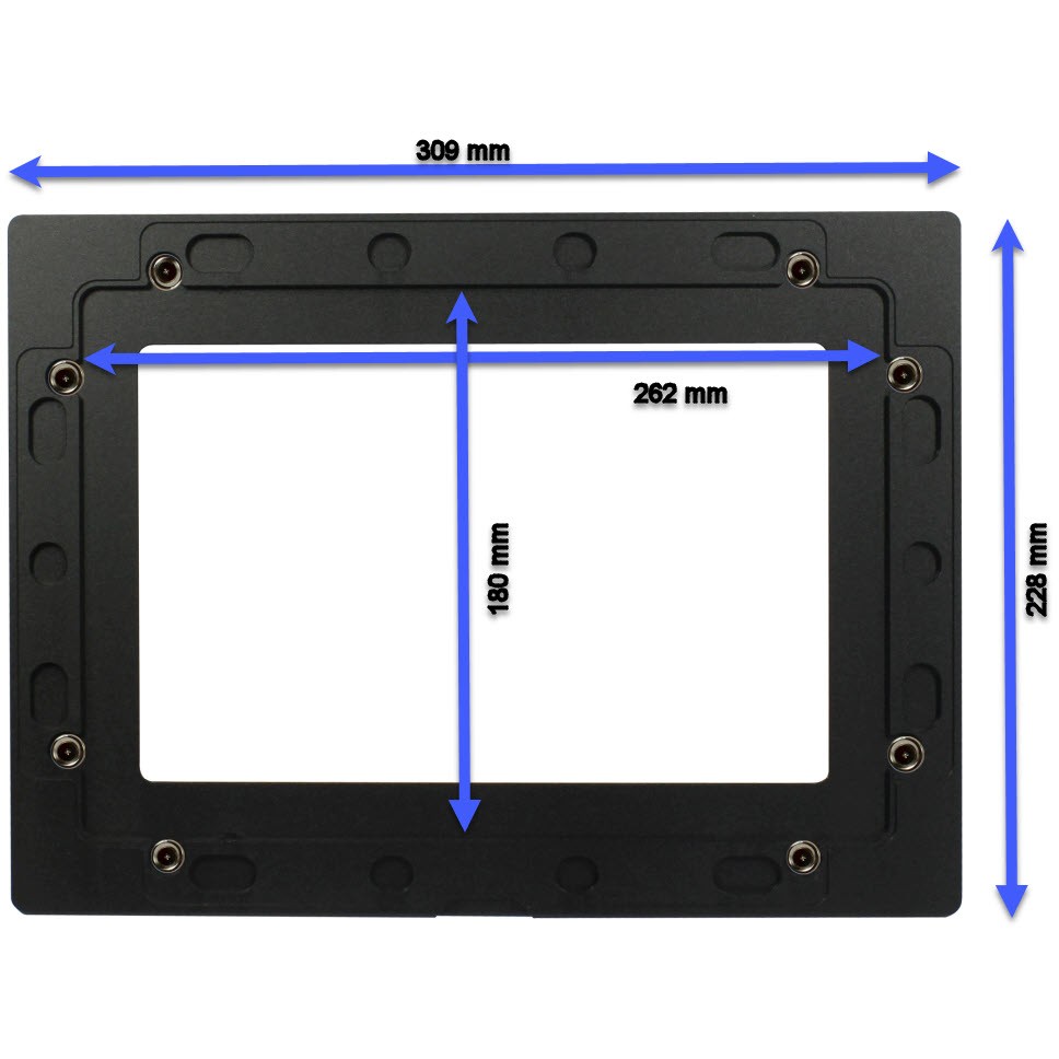 ALLNET Touch Display Tablet 10 Zoll zbh. Blende für  (BILD5)