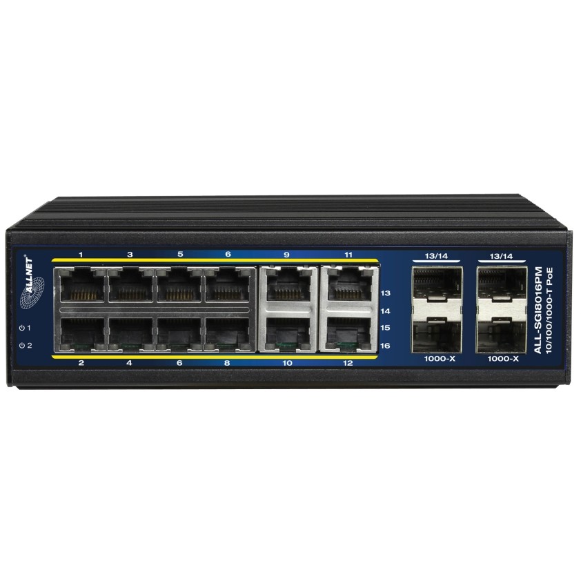 ALLNET ALL-SGI8016PM network switch, ALLNET  (BILD1)