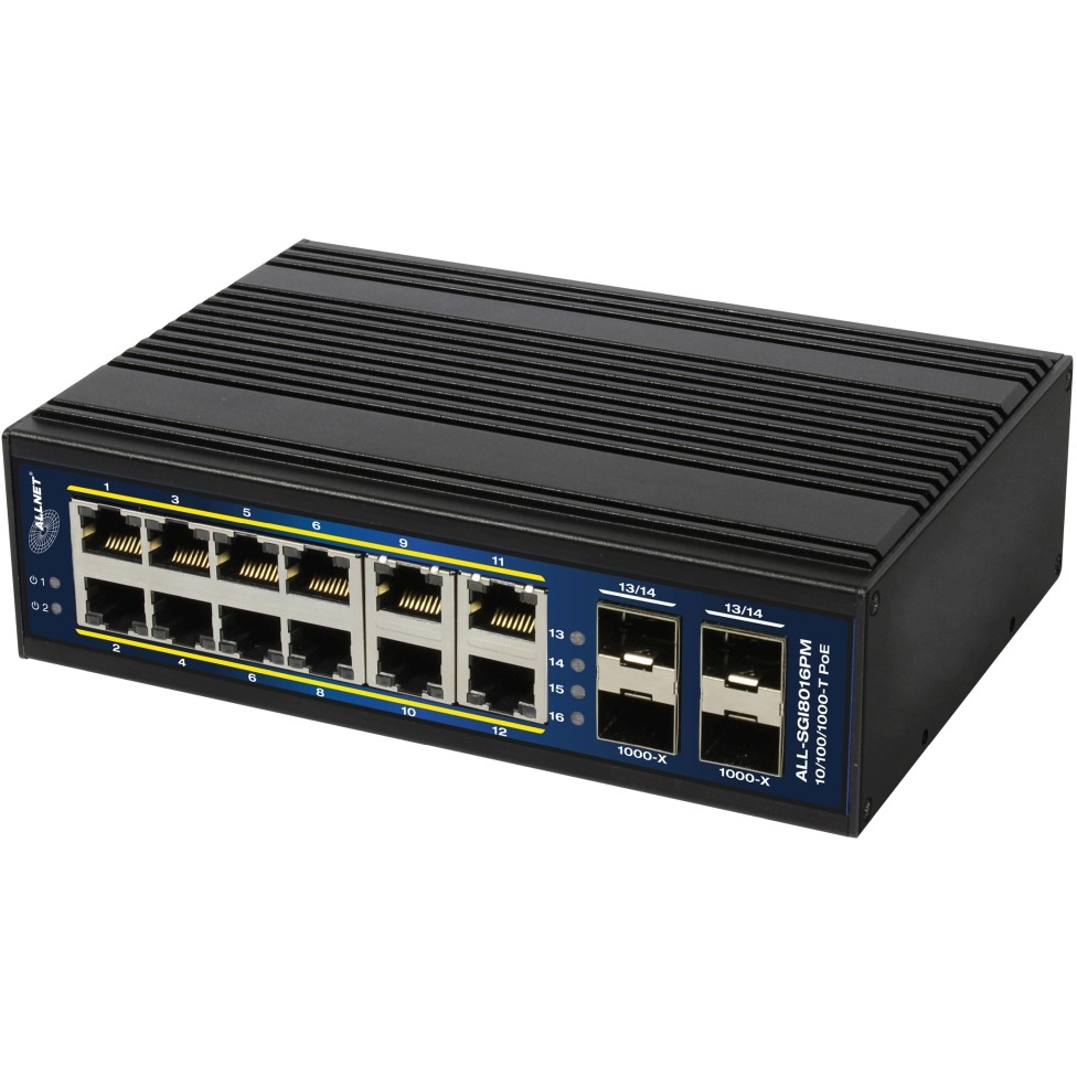 ALLNET ALL-SGI8016PM network switch, ALLNET  (BILD2)