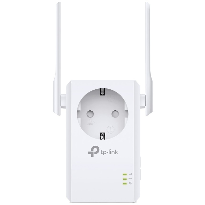 TP-Link 300 Mbit/s-WLAN-Repeater mit integrierter Steckdose