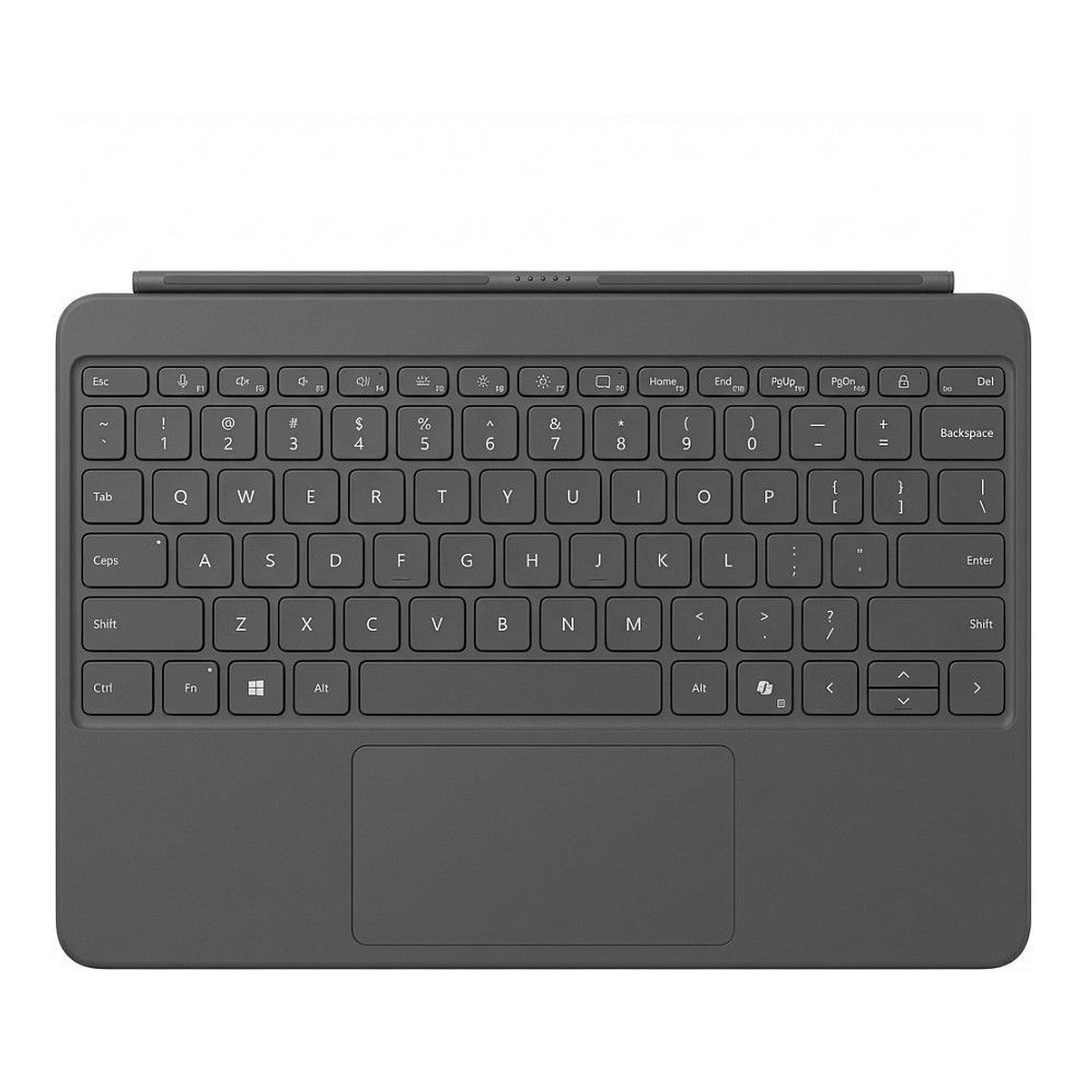 0196388543298 - Surface Pro Keyboard - 12-inch - keyboard - with touchpad accelerometer - QWERTZ - German - slate Input Device - Tastaturen - Deutsch - Grau