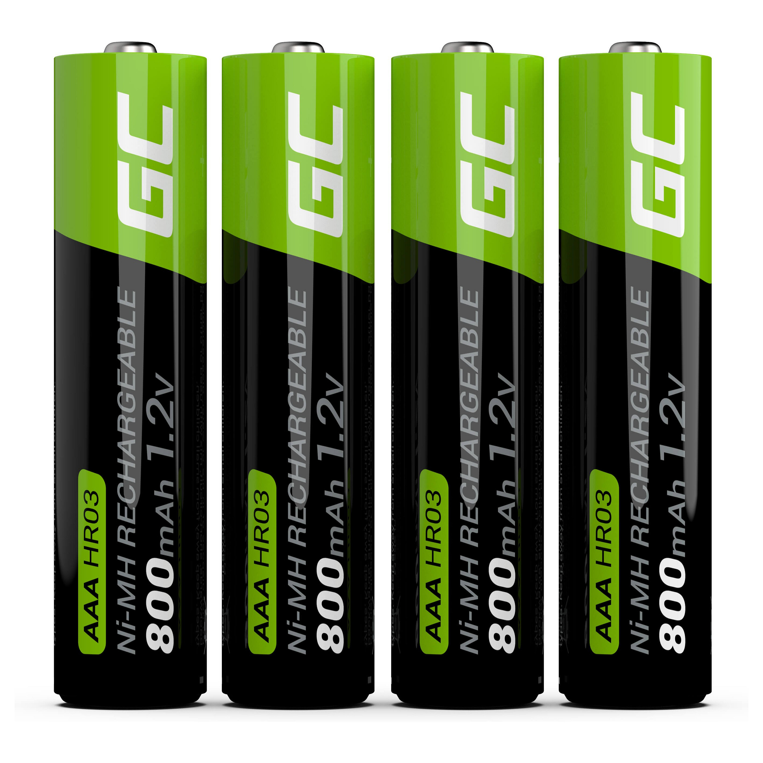 Green Cell Akku 4xAAA HR03 800mAh