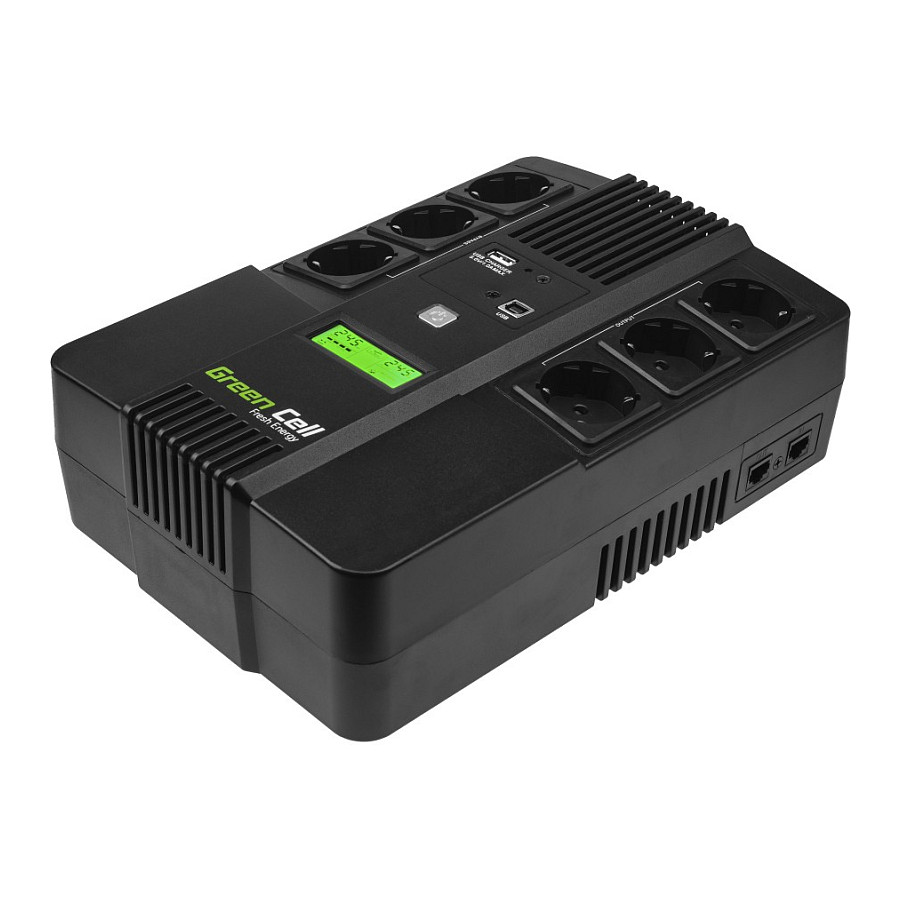 Green Cell AiO 800VA LCD uninterruptible power supply (UPS)