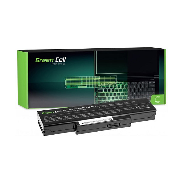 A Green Cell für Asus A32-K72 K72 K73 N71 N73 / 11,1V 4400mAh Zubehör Notebooks