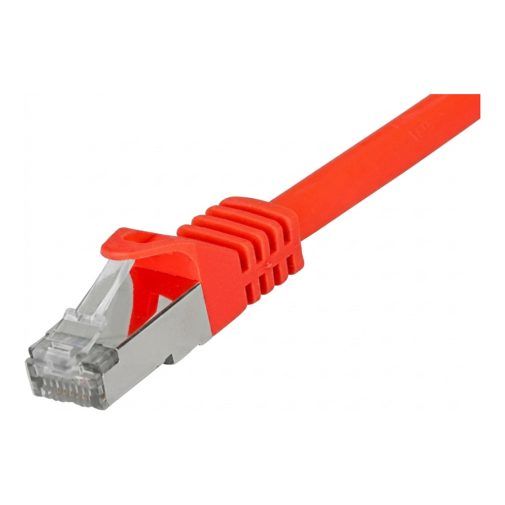 Patchk.CAT7/6a S/FTP 2m red RJ45 Halogenfrei (LSZH) Netzwerk