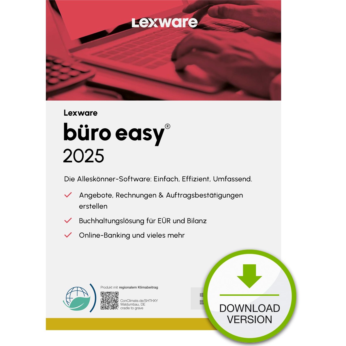 Lexware Büro Easy 2025 - 1 Device. ABO - ESD Lexware  (BILD1)