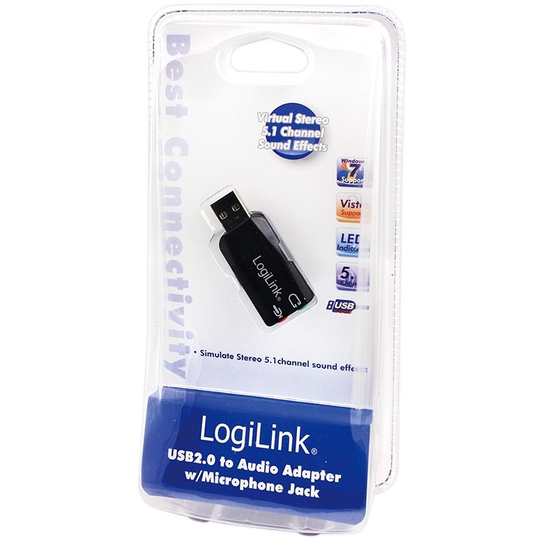 LogiLink UA0053, Soundkarten, LogiLink USB Soundkarte UA0053 (BILD2)