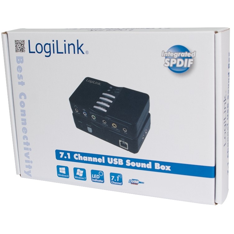 LogiLink UA0099, Soundkarten, LogiLink USB Sound Box 7.1 UA0099 (BILD2)