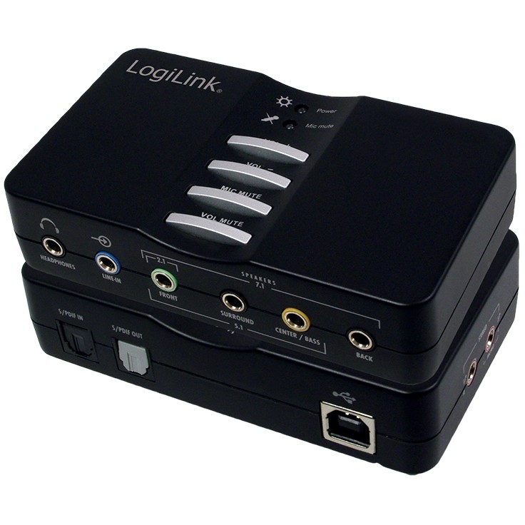 LogiLink UA0099, Soundkarten, LogiLink USB Sound Box 7.1 UA0099 (BILD3)